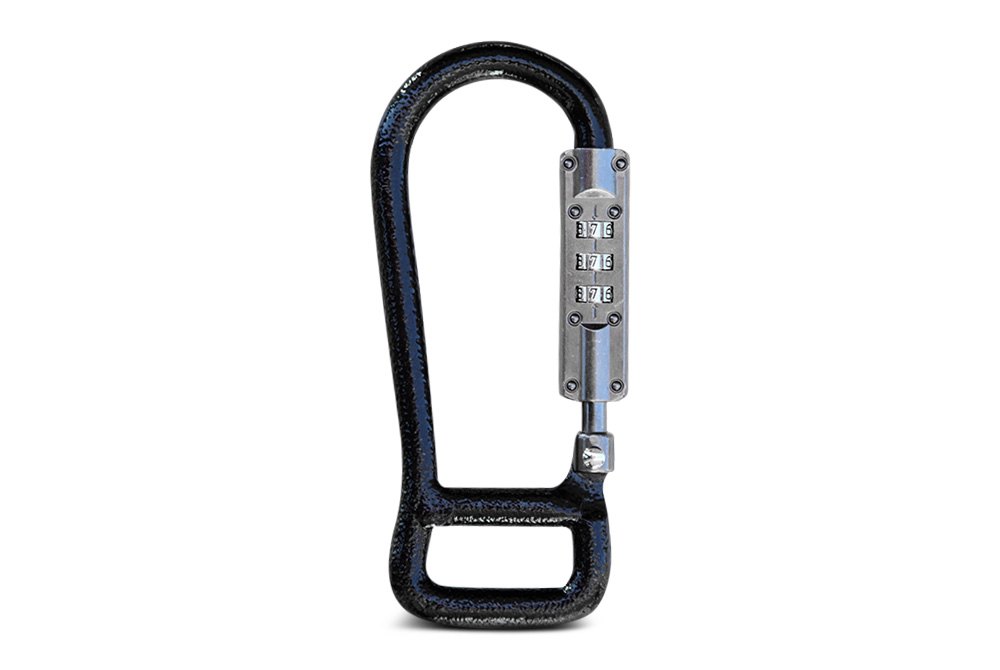 Keeper Lockstraps Locking Combination New Carabiner Oversized Tie Down 46801
