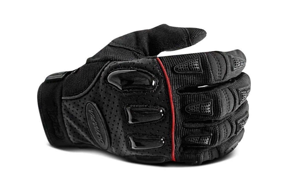 Olympia 760 Mens Air Force Gel Black Mesh Sport Gloves 